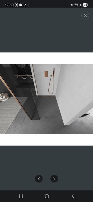 Ścianka prysznicowa walk-in