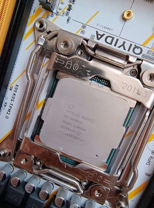 X99 K9 S TPM 2011v3 + E5 2620v4 Читай!!!