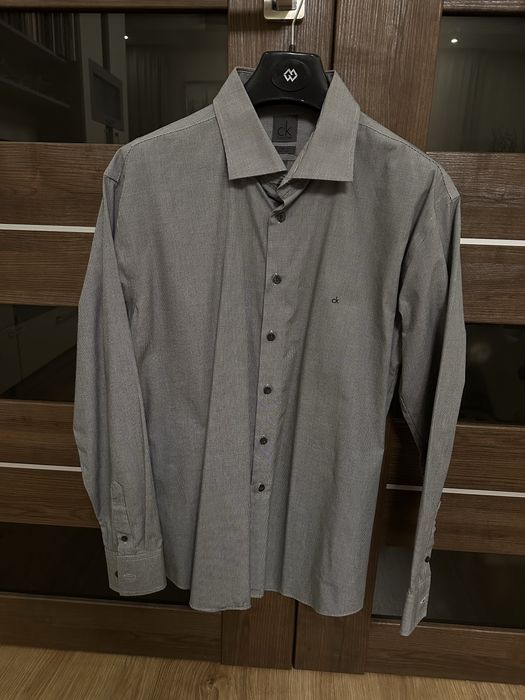 Чоловіча Сорочка/Рубашка CALVIN KLEIN розмір L. Slim Fit. 100% Оригінал. Ідеальний стан.