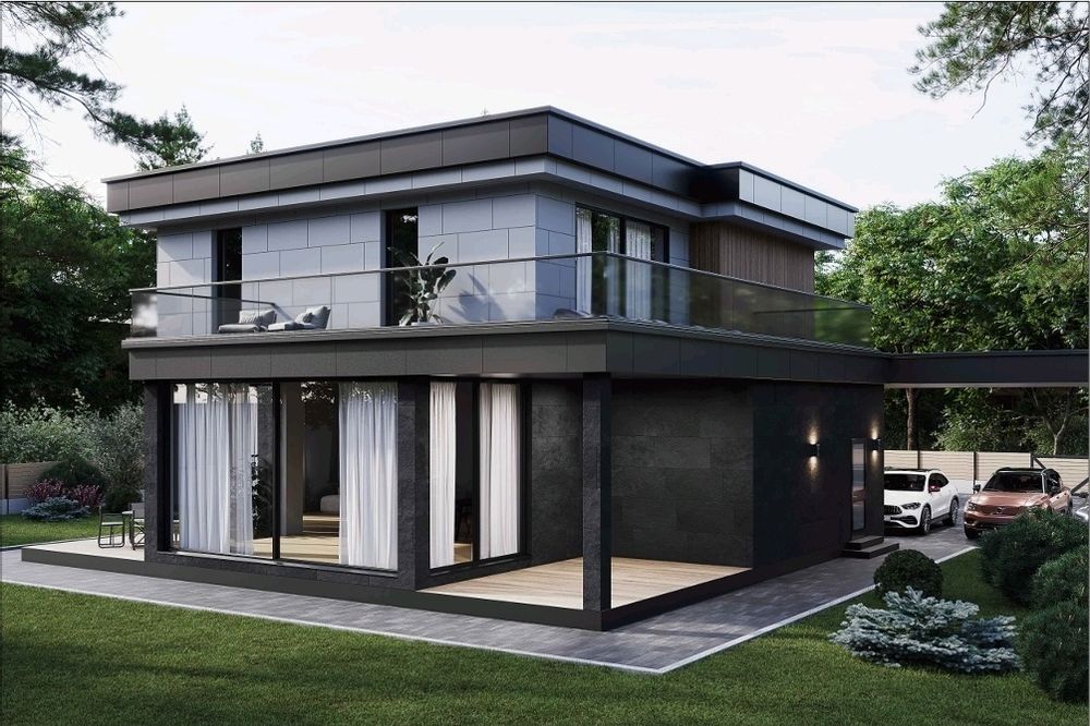 Будинок 290 м2 ліс панорама басейн сауна цоколь містечко с. Ходосівка