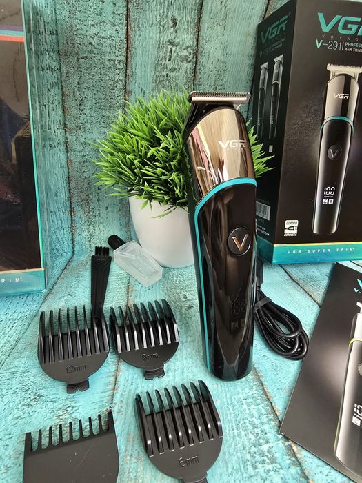 Триммер VGR для голови бороды тример V 291 оригінал машинка стрижка