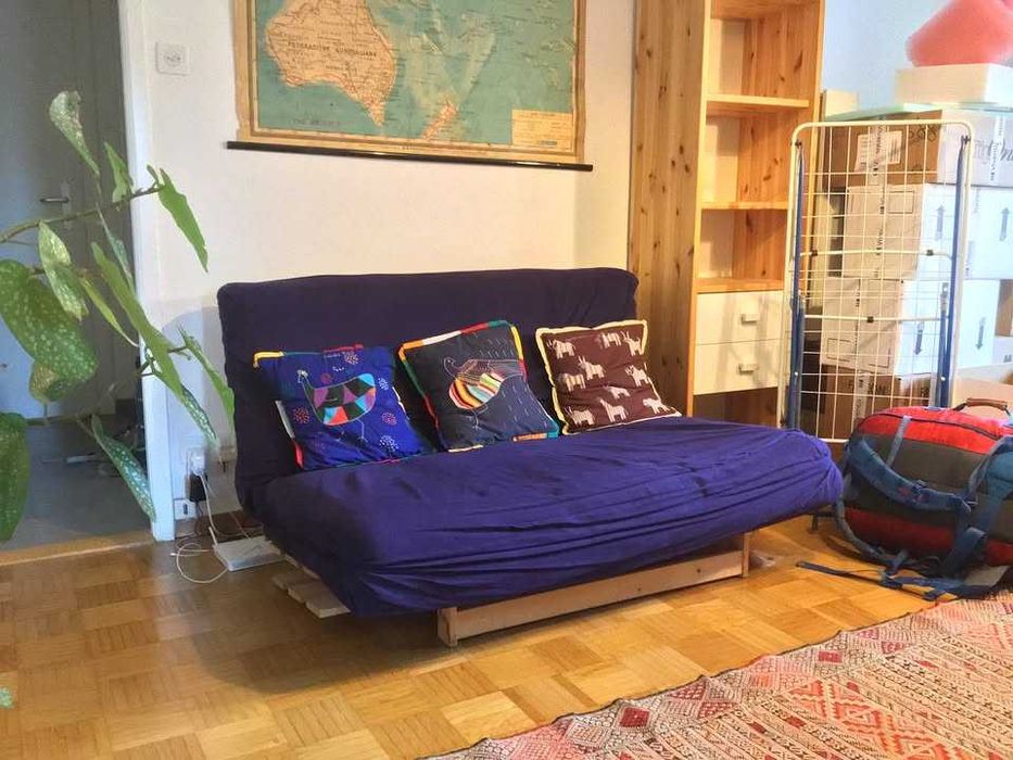 Sofa Cama Futon e colchão