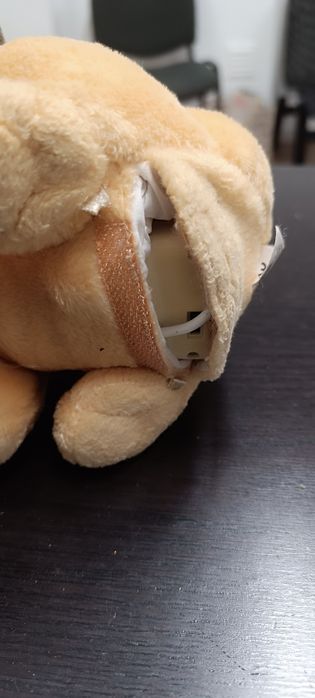 Cão peluche, marca The Dog. Será limpo antes de enviar.