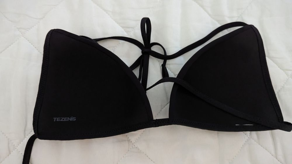 Top biquíni preto 34 NOVO