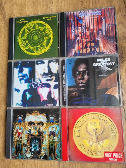 6 CD za 50 zł ! Sprzęt AV . Płyty . Kasety . DVD . Tanio ! Zerknij !