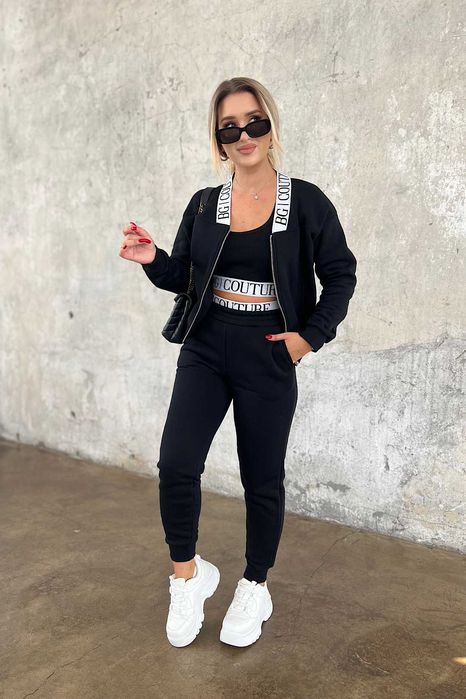 Komplet dresowy Popstar czarny Brandenburg S