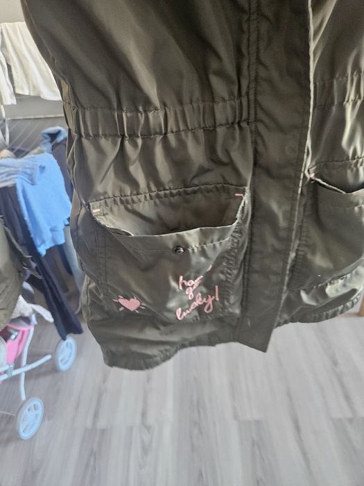 Kurtka typu parka dla dziewczynki