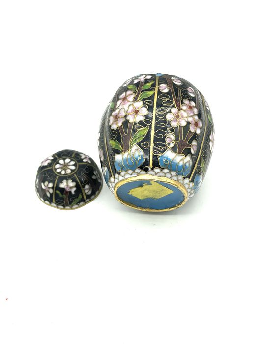 Pote antigo cloisonné