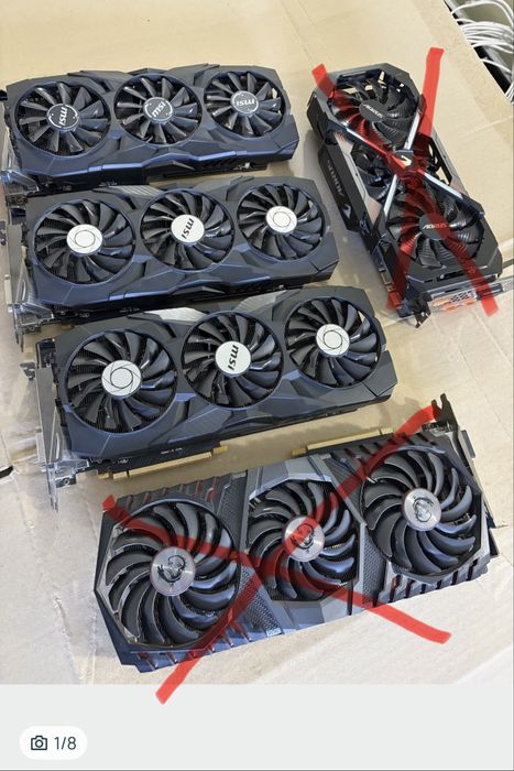 Продам видиокарты 1080ti