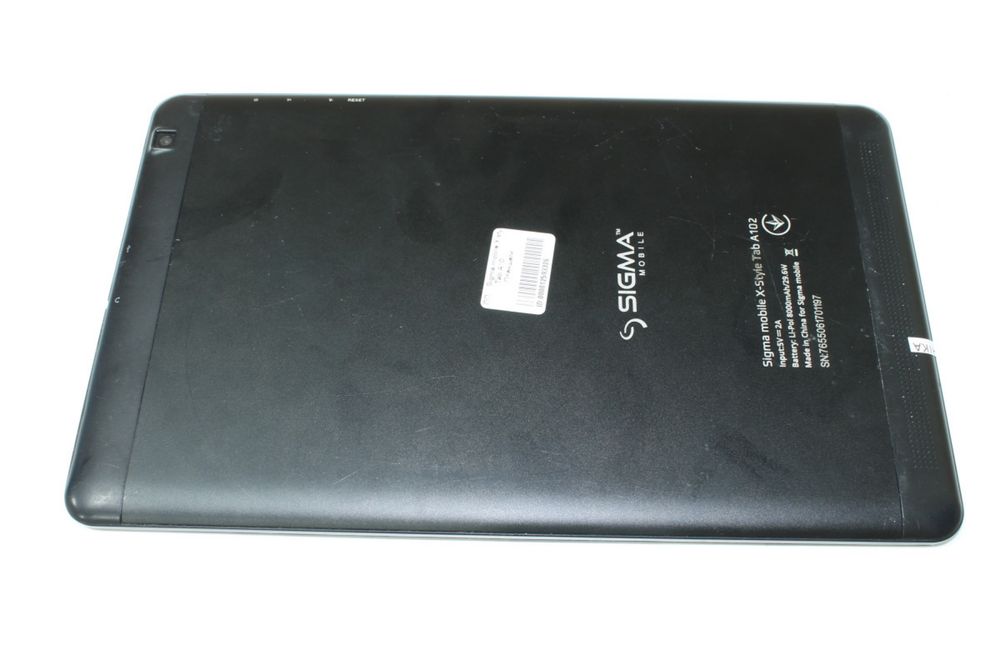 Плашет Sigma Tab A102