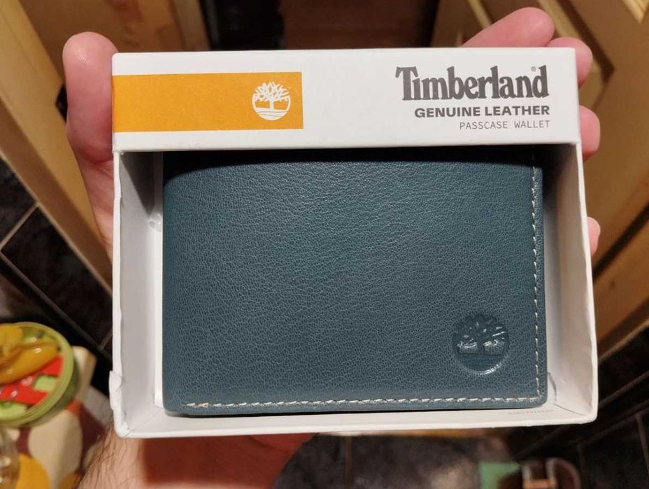 Timberland Оригинал Новый Кожаный Кошелек Натуральная Кожа 2026 год