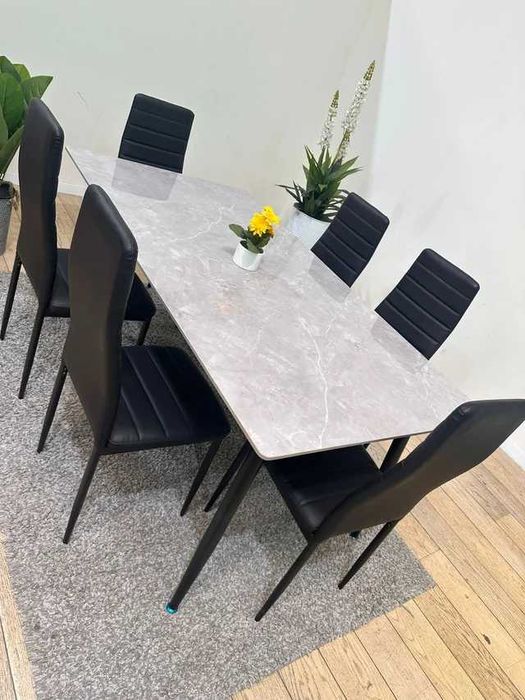 Mesa de jantar com 6 cadeiras - entrega gratuita