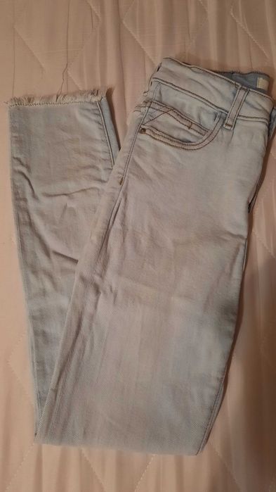 Spodnie jeansy skinny dziewczęce RESERVED - rozmiar 158 cm
