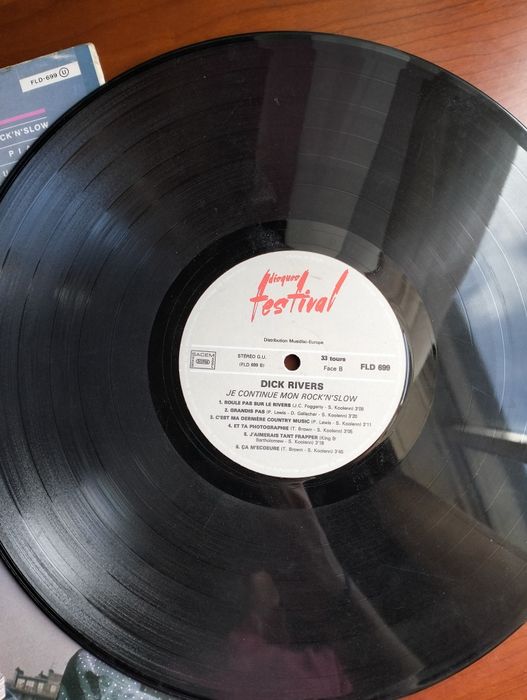 Disco de vinil LP Dick Rivers425766612590940161