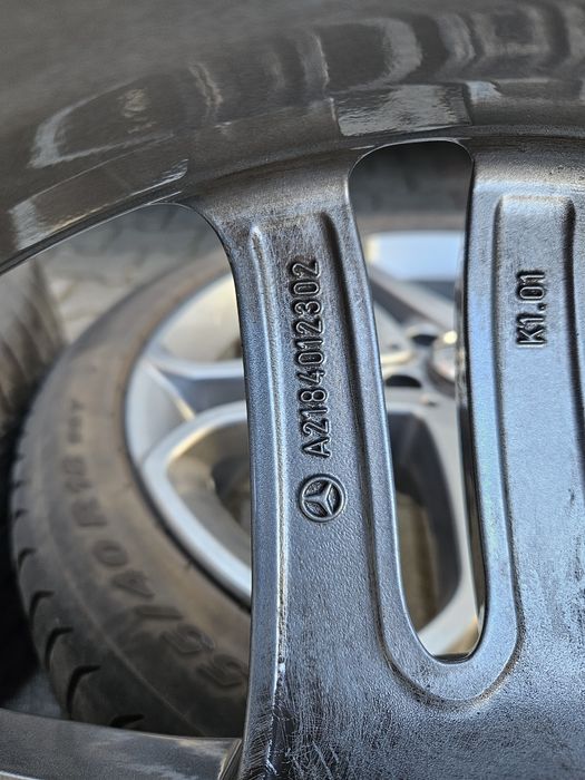 Oryginalne Felgi Aluminiowe 18" Mercedes W212  2xET34.5 2xET48 5x112