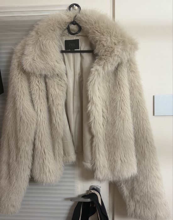 Sztuczne futro Zara - rozmiar S