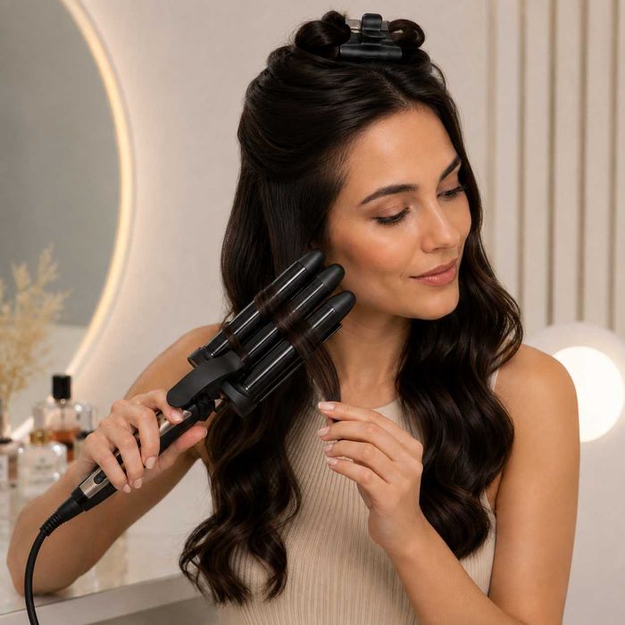 Modelador Profissional 5 em 1 de Cachos AirCombo Pro Styling