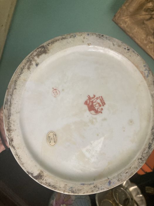 Pote e Saleiro Chineses Folha de Tabaco