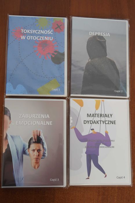 Materiały dla nauczycieli toksyczność w otoczeniu płyta CD 4 części