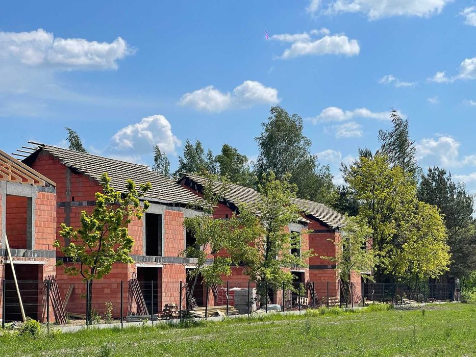 Nowy bliźniak, zamknięte osiedle, miejsce na 2 auta - pod Mrokowem