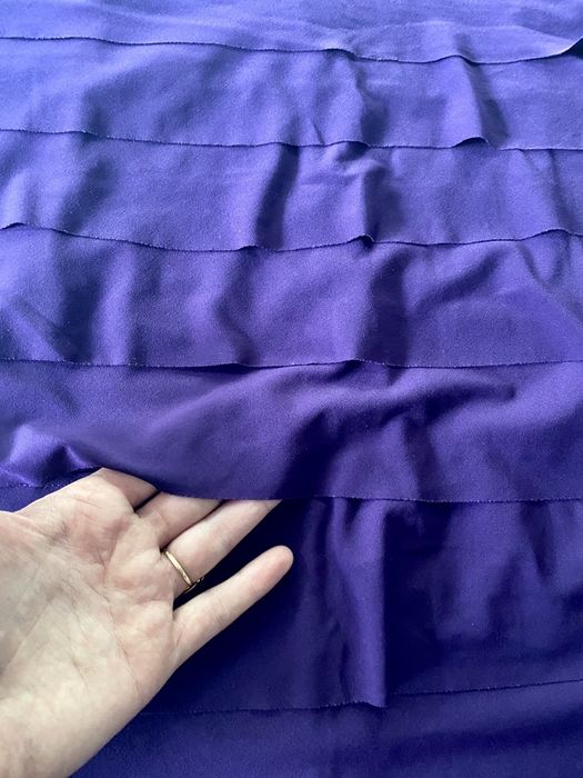 Koktajlowa sukienka C&A 44 fiolet