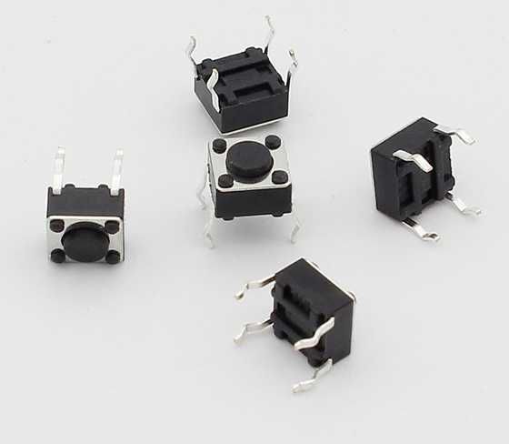 Микрокнопки с фиксацией и без