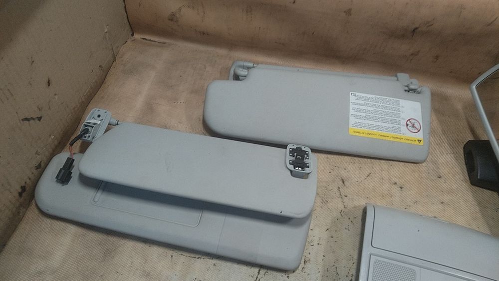 ) Passat B6 osłony przeciwsłoneczne lampka kabiny lusterko wsteczne