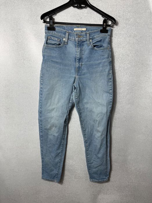 Spodnie Levi’s high waisted taper M jeansy dżinsy W26 L27