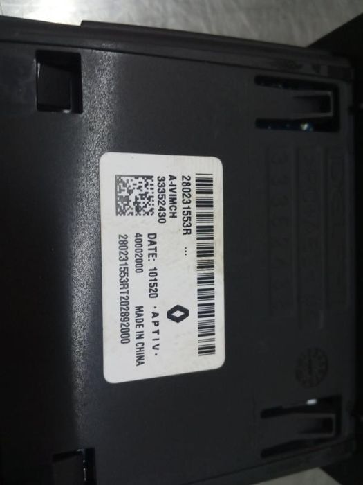 Módulo USB / AUX / IPOD RENAULT Captur II