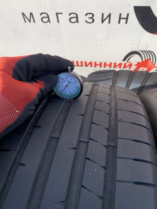 Шини  пара 245/45 R19 Dunlop літо 2021р 6,4мм