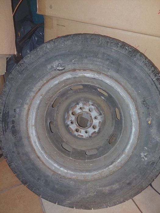 Koło fiat 125,Polonez 1500,  opona Stomil 175/R13