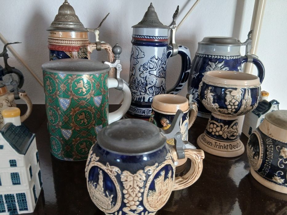 Conjunto de coleção de canecas Alemãs