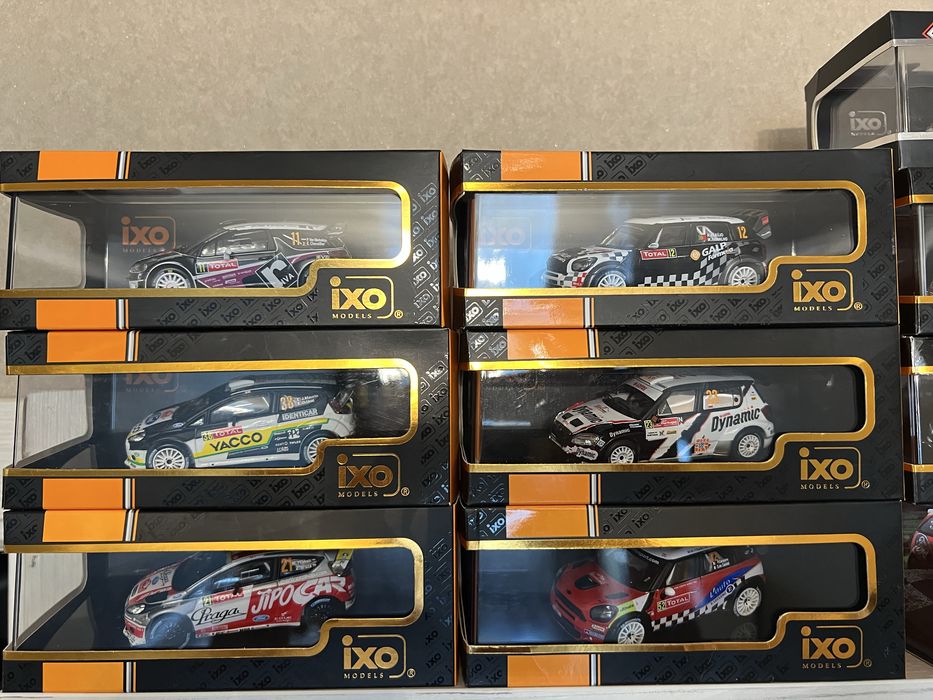 Модели 1:43 Ралли wrc ixo