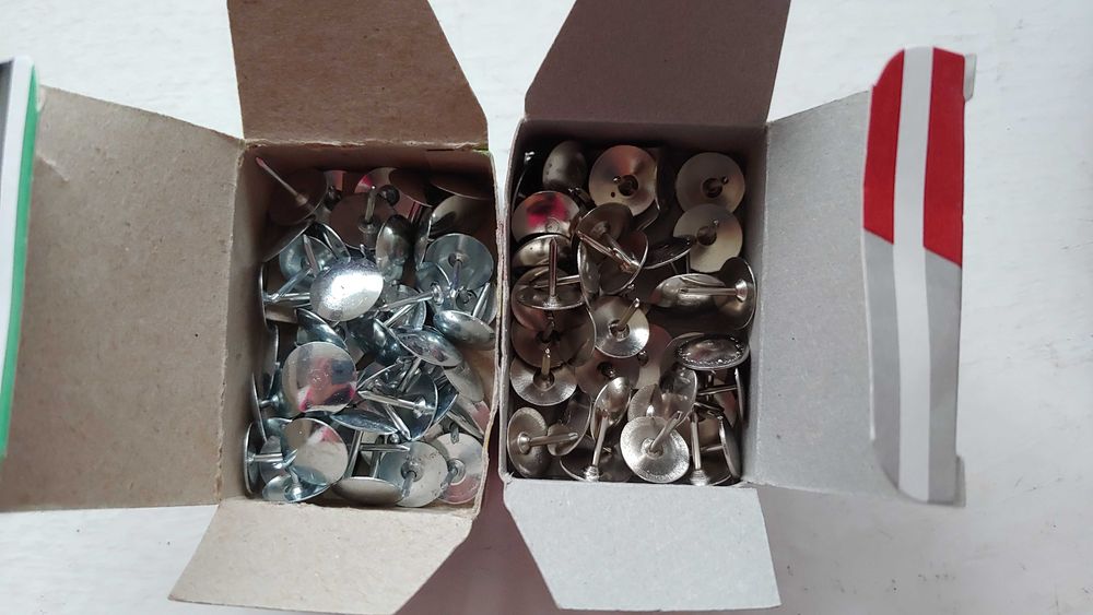 Скрепки, кнопки, Axent, Office, новые