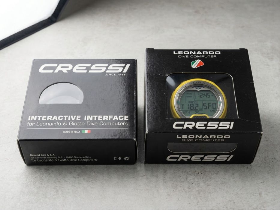 Computador de Mergulho Cressi Leonardo + Interface