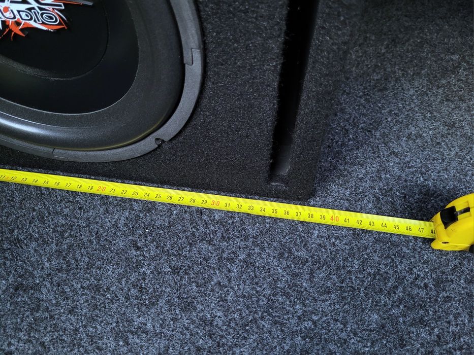 Subwoofer Aktywny MAC Audio ze wzmacniaczem (Tuba basowa  pod fotel b