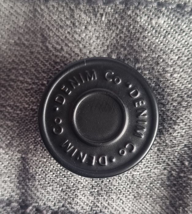 Calções de ganga Regular cinzentos.