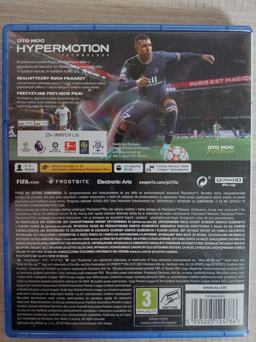 Sprzedam grę FIFA 22