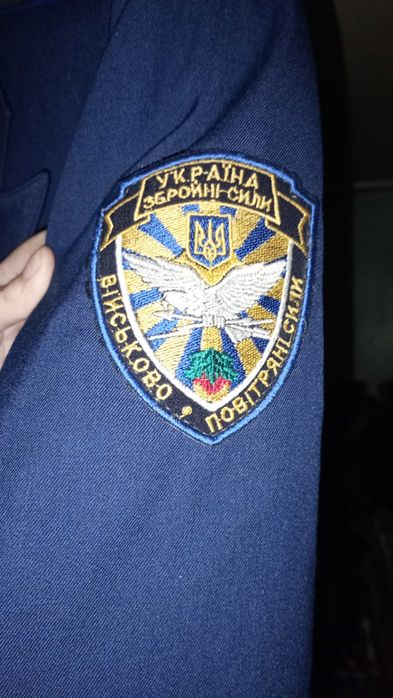 Парадна форма зсу всу кокарда воєнні повітряні сили України кітель