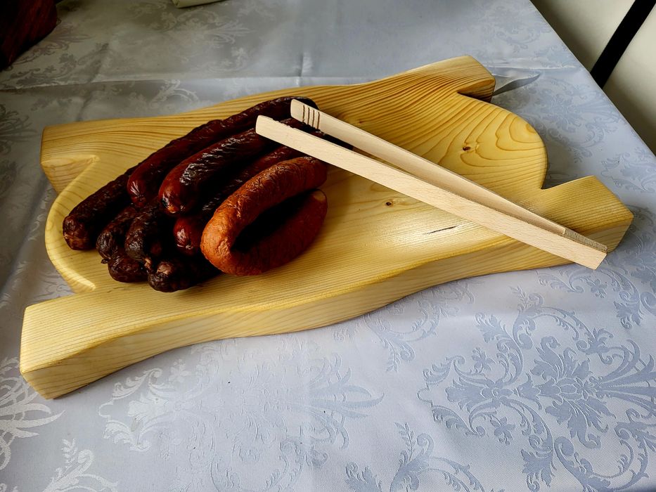 Koryta góralskie drewniane komplet 50, 60 cm na Mięso GRILL