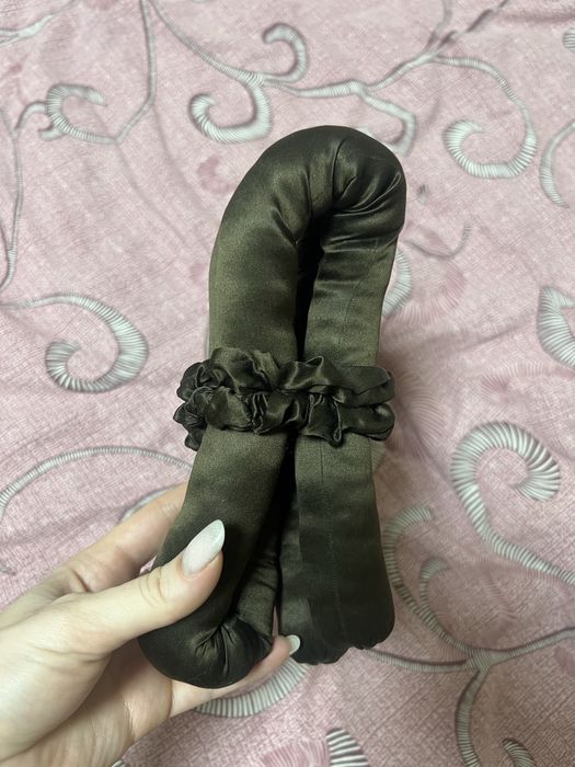 Мякі бігуді коричневі