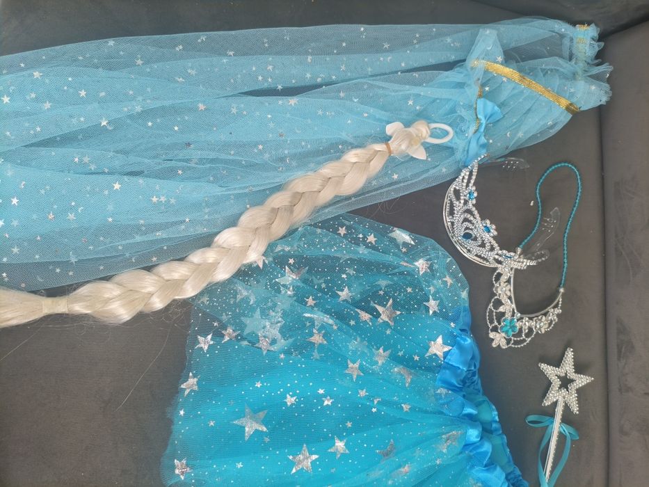 Strój  Elzy akcesoria