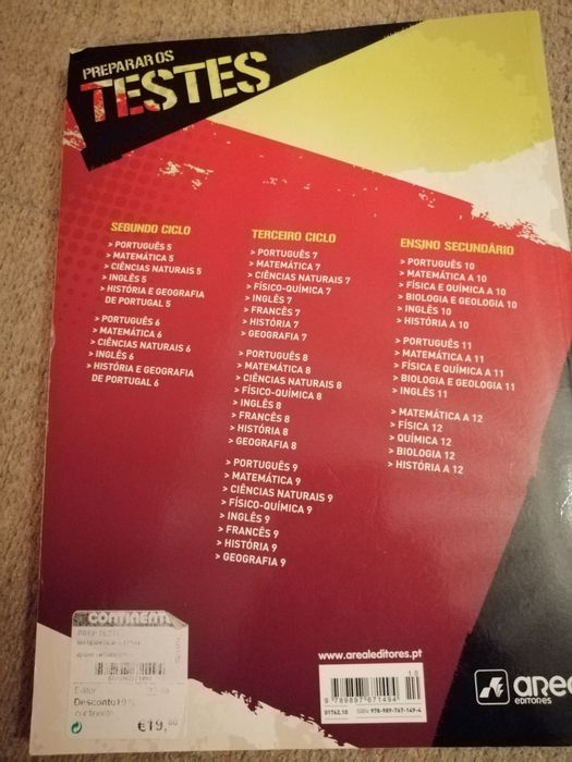 Livro Preparar os Testes Matematica 11 ano