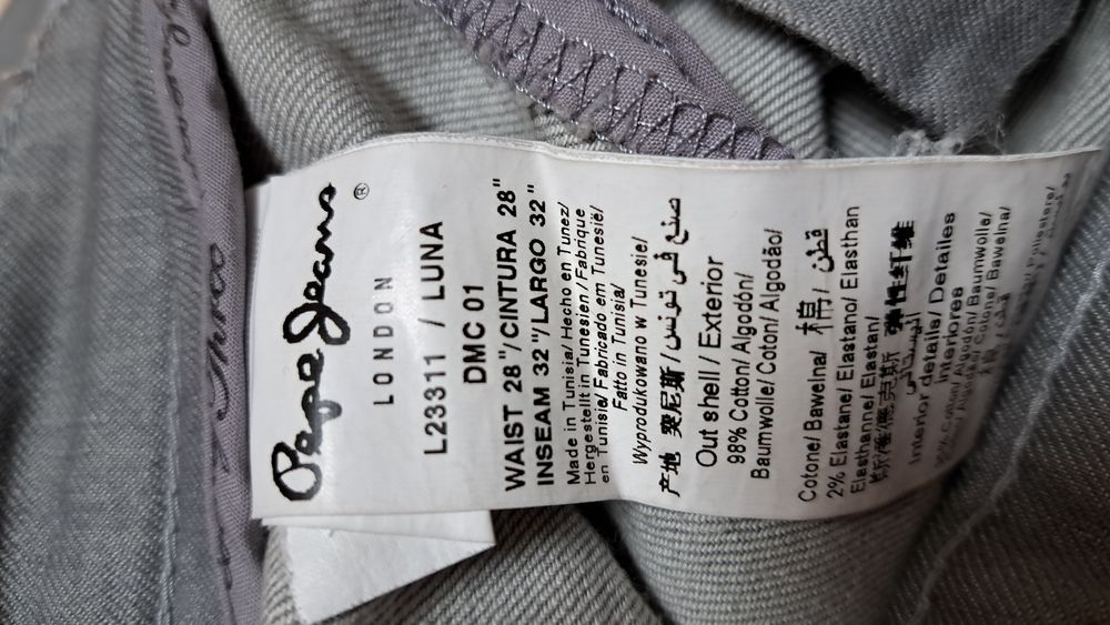 Spodnie Pepe Jeans r.28/32