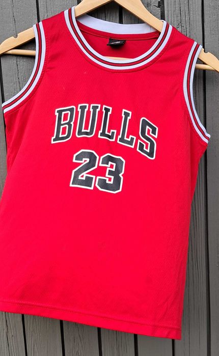 koszulka Chicago Bulls dziecięca replika 23 Jordan czerwona Bulls