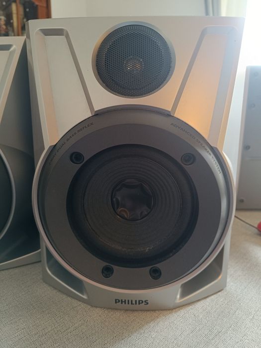 Aparelhagem Philips FW-C55 Mini Hi-Fi System-2x80W(peças ou reparacao)