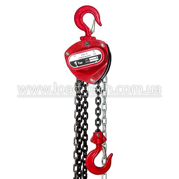 Таль лебідка ручна ланцюгова важільна шестернева професійна
