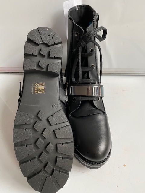 trzewiki, trapery, buty do kostki SKÓRZANE nowe