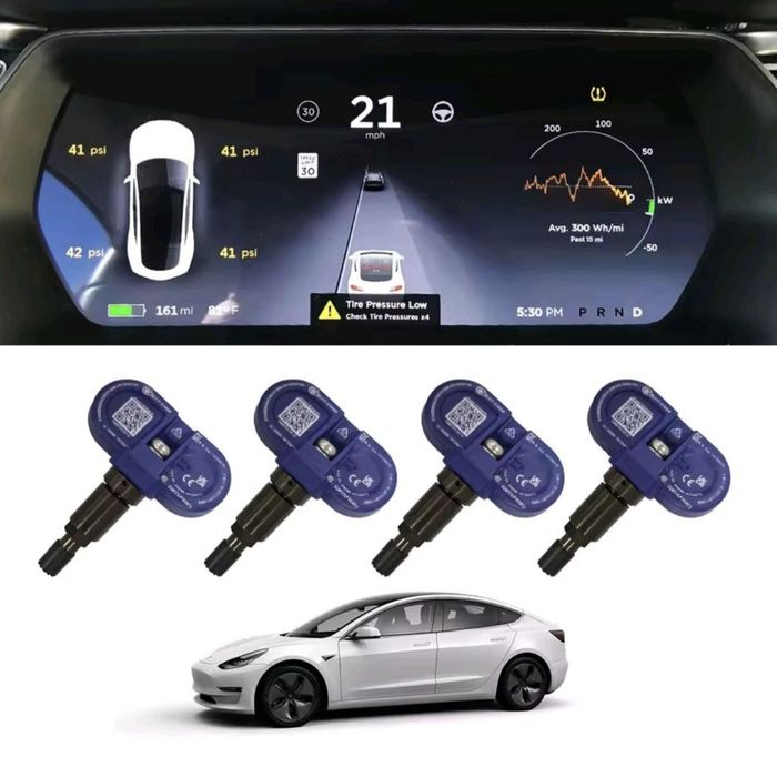 Tesla Model S X 3 Y Датчик тиску давления в шинах Bluetooth 433  MHz TPMS 103462-00-C