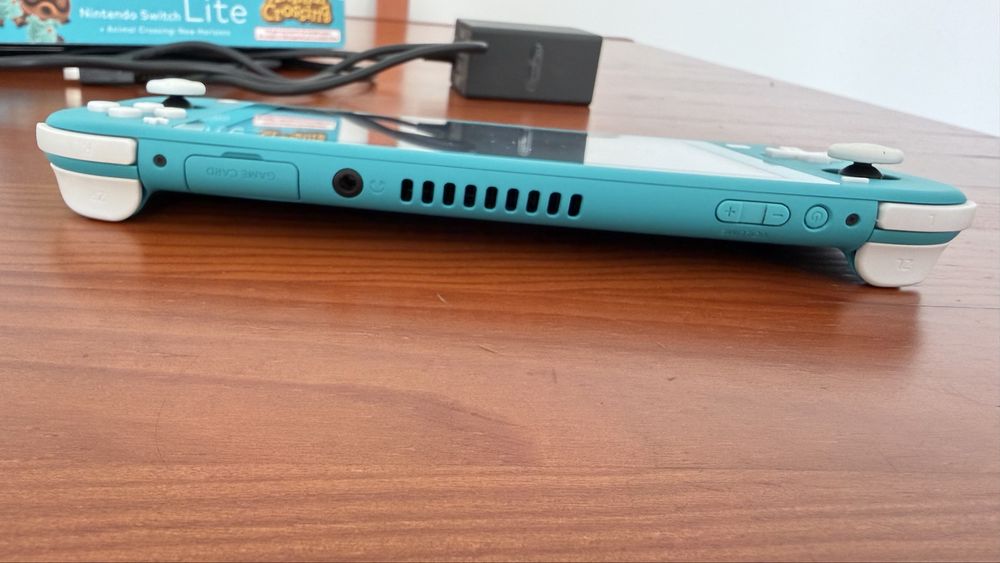 Nintendo switch lite azul turquesa
